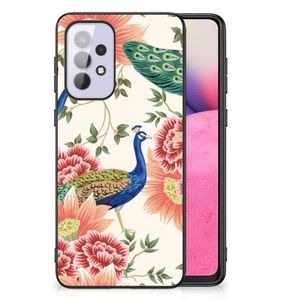 Dierenprint Telefoonhoesje voor Samsung Galaxy A33 5G Pink Peacock