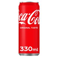 Frisdrank Coca Cola Regular blik 330ml - thumbnail