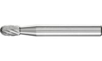 PFERD 21134826 Freesstift Druppel Lengte 50 mm Afmeting, Ø 6 mm Werklengte 10 mm Schachtdiameter 6 mm