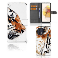 Hoesje Motorola Moto G73 Watercolor Tiger - thumbnail