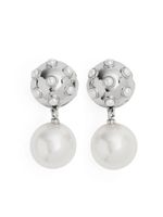 Marc Jacobs boucles d'oreilles à perle pendante - Argent