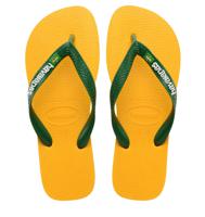 Havaianas Havaianas - Brasil Logo pop yellow Geel Rubber Teenslippers Unisex