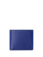 Burberry portefeuille Equestrian Knight en cuir - Bleu