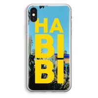 Habibi Majorelle : iPhone X Transparant Hoesje - thumbnail