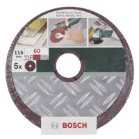 Bosch Accessories 2609256249 Schuurpapier voor schuurschijf Korrelgrootte (num) 24 (Ø) 125 mm 5 stuk(s)