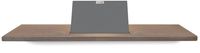 Looox Wooden Collection bath shelf met houder antraciet eiken/antraciet