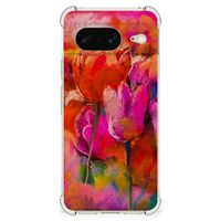 Back Cover Google Pixel 8 Tulips