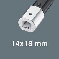 Wera 05078710001 accessoire voor momentsleutels Chroom 3/4" 1 stuk(s) - thumbnail