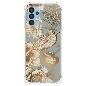 Case voor Samsung Galaxy A13 (4G) Vintage Bird Flowers