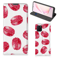 Samsung Galaxy Note 10 Lite Flip Style Cover Pink Macarons