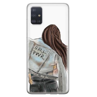 Samsung Galaxy A71 siliconen hoesje - GRL PWR
