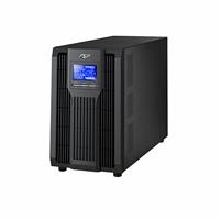 FSP PPF16A1905 Fortron Champ Tower 2K, echte dubbele converter Online USV, 2000 VA/1800 W, 200 tot 300 VAC, met USB, RS-232 en intelligente sleuf voor extra interfaces, zwart