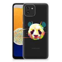 Samsung Galaxy A03 Telefoonhoesje met Naam Panda Color