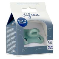 Difrax Fopspeen Natural Newborn Uni Sage - thumbnail