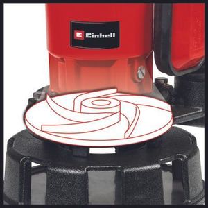 Einhell Schmutzwasserpumpe GE-DP 900 Cut 4181550 Dompelpomp voor vervuild water 16000 l/h 11.5 m