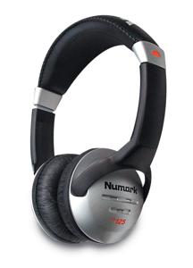 Numark HF125 hoofdtelefoon/headset Hoofdtelefoons Bedraad Hoofdband Zwart, Zilver