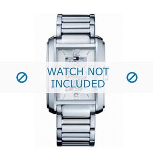 Tommy Hilfiger horlogeband TH-68-1-14-0776 TH679000920 / 1710188 Staal Zilver 22mm