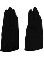 Yohji Yamamoto gants en laine - Noir