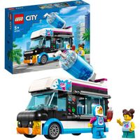 LEGO City - Pinguïn Slush truck constructiespeelgoed 60384 - thumbnail