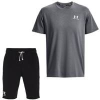 Under Armour Heavyweight Zomerset Logo Grijs Zwart Wit - thumbnail