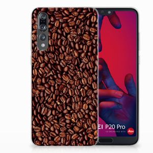 Huawei P20 Pro Siliconen Case Koffiebonen