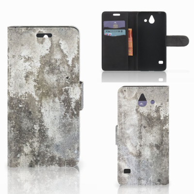 Huawei Ascend Y550 Bookcase Beton Print