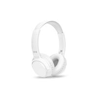 SPC Heron 2 Studio Draadloze bluetooth-hoofdtelefoon, ECO, 50 uur batterij, dubbele gelijktijdige verbinding, geïntegreerde microfoon, verstelbaar en opvouwbaar, wit, van gerecycled kunststof