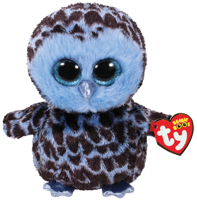 Ty Plush - Beanie Boos - Yago the Blue Owl (Medium) (TY37267)