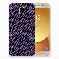 Samsung Galaxy J5 2017 TPU bumper Feathers Color - thumbnail