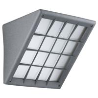 Franssen Wandlamp modern Triangolo Grid 19cm grafiet 4160-25