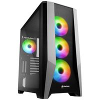 Sharkoon TG7M RGB PC-behuizing Zwart