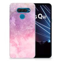 Hoesje maken LG Q60 Pink Purple Paint