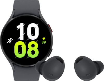Samsung Galaxy Watch5 4G Zwart 44mm + Samsung Buds2 Pro Zwart Samsung Galaxy Watch5 4G Zwart 44mm + Samsung Buds2 Pro Zwart