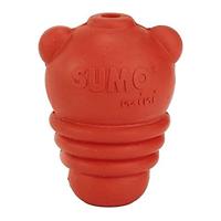Beeztees Sumo Mini Play Hondenspeelgoed, 5,5 x 5,5 x 7 cm, rood