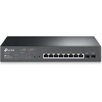 TP-LINK TL-SG2210MP netwerk-switch Gigabit Ethernet (10/100/1000) Power over Ethernet (PoE) Zwart - thumbnail