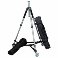 Walimex WAL-6702 + WT-600 Tripod 1/4 inch, 3/8 inch Werkhoogte: 60 - 156 cm Zilver Incl. tas