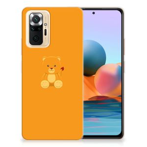 Xiaomi Redmi Note 10 Pro Telefoonhoesje met Naam Baby Beer