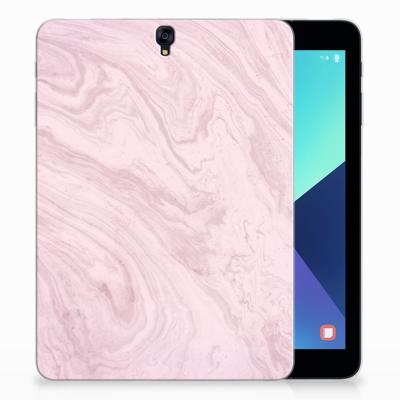 Samsung Galaxy Tab S3 9.7 Tablet Back Cover Marble Pink - Origineel Cadeau Vriendin Samsung Galaxy Tab S3 9.7 Tablet Back Cover Marble Pink - Origineel Cadeau Vriendin