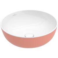 Villeroy & Boch Artis opzetwastafel rond Ø43x12.5cm zonder kraangat zonder overloop powder 417943BCT0