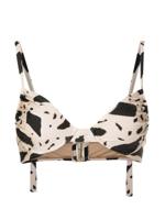Lenny Niemeyer Bikinitop met ruches - Beige