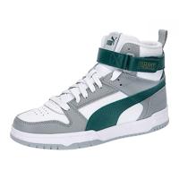 PUMA Uniseks kinderen Rbd Game Jr Sneakers, Puma Wit Malachiet Cool Mid Gray Gold, 39 EU