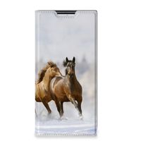 Samsung Galaxy S22 Ultra Hoesje maken Paarden - thumbnail