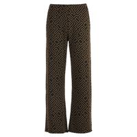 Enjoy - Camel Broek jacquard - Maat XXL