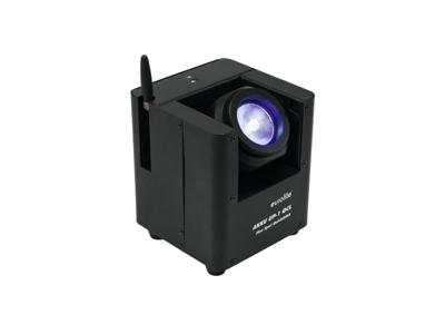 Eurolite AKKU UP-1 QCL LED-wandlamp Aantal LEDs: 1 x 15 W Zwart