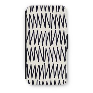 Marrakech Zigzag: iPhone 8 Plus Flip Hoesje