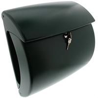 Burg-Wächter kunststof brievenbus met geïntegreerd krantenvak, A4-gleufformaat, EU-norm EN 13724, Kiel 886 GR, groen