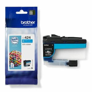 Brother LC-424C inktcartridge 1 stuk(s) Origineel Cyaan