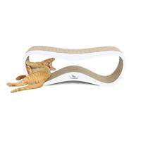 vidaXL MyKotty Kattenkrabmeubel kattenkrabpaal LUI 75 x 25 x 25 cm wit 3081