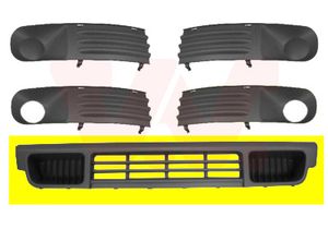 Ventilatiegrille, bumper ** Equipart ** VAN WEZEL, Inbouwplaats: Voor, u.a. für VW