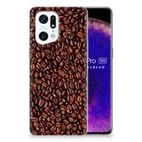 OPPO Find X5 Pro Siliconen Case Koffiebonen